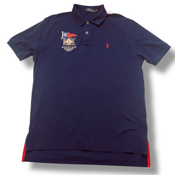 Lot Of 2 Polo Ralph Lauren SS Polo Shirt LG - Picture 9 of 14